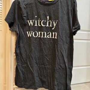 Witchy Woman Dark Gray  T-Shirt